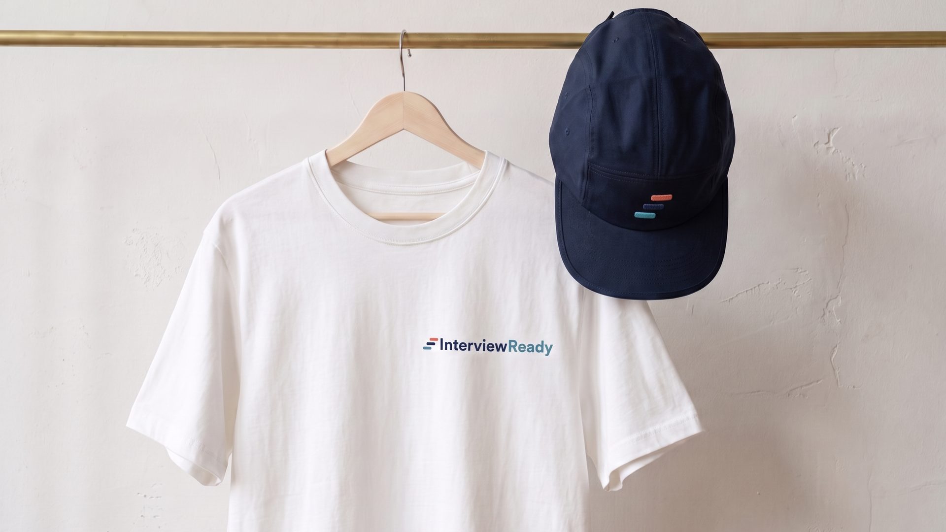 T-shirt and cap